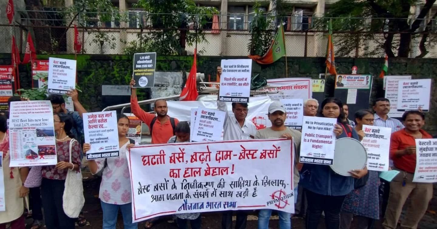 aamchi Mumbai, aamchi BEST protest